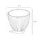 Manhattan Comfort Round End Table 1.0 and End Table 2.0 Set of 2, 18.43 in L, Stainless Steel, Green 2-AT03-GR - alternate 7